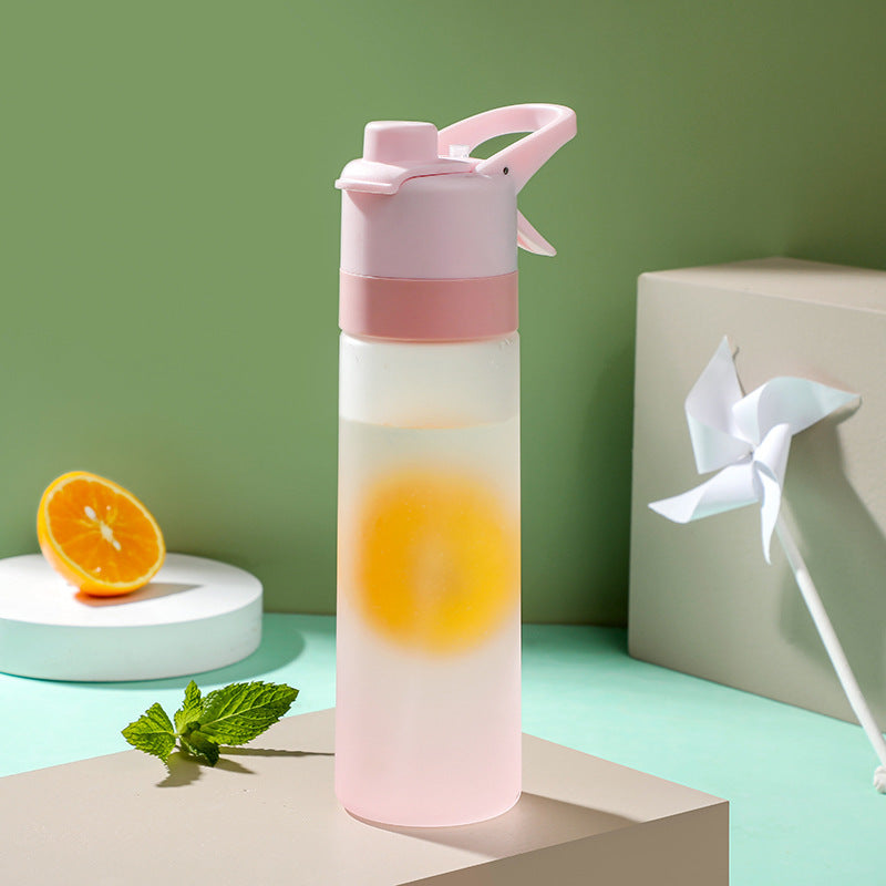 Large Capacity Spray Water Bottle