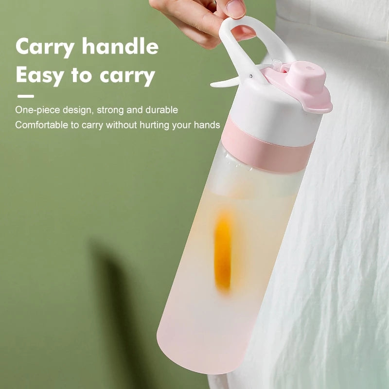 Large Capacity Spray Water Bottle